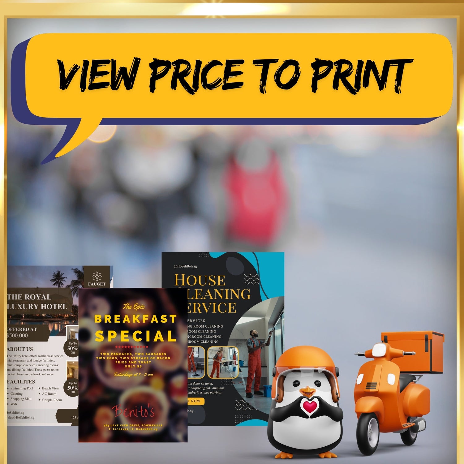 View Price to Print A5 Flyers - HoSehboh.sg