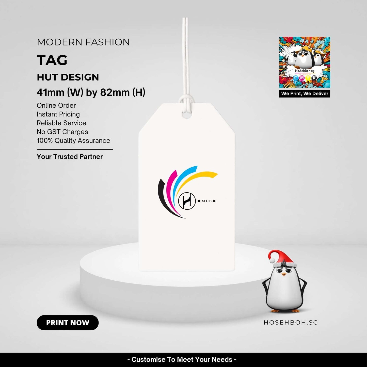 Print Product Tags Singapore