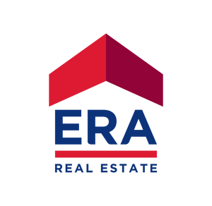 ERA Real Estate logo featuring a red house symbol and blue text, representing Ho Seh Boh Group valued client.