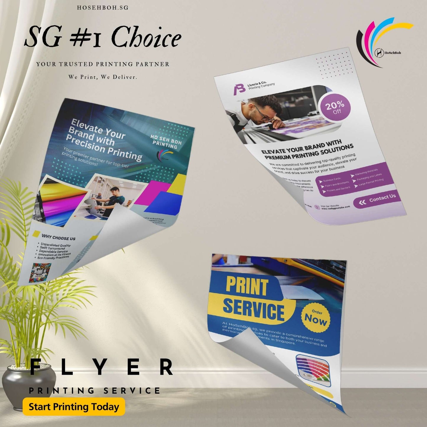 A4 flyer printing services showcasing customized designs and vibrant colors for effective marketing and promotions.