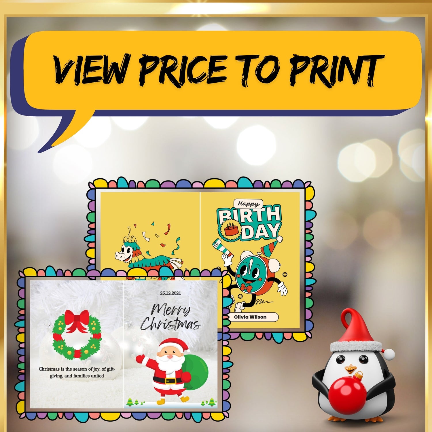 View Price to Print Greeting Cards- HoSehboh.sg