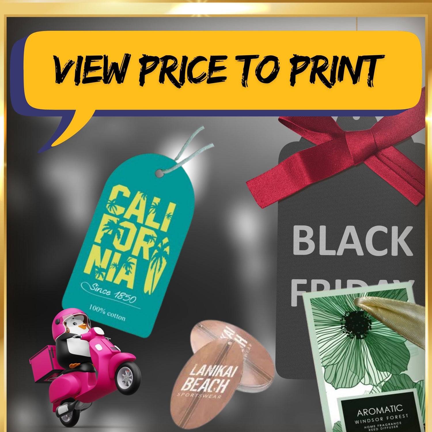 View Price to print Hang Tag Labels - HoSehboh.sg