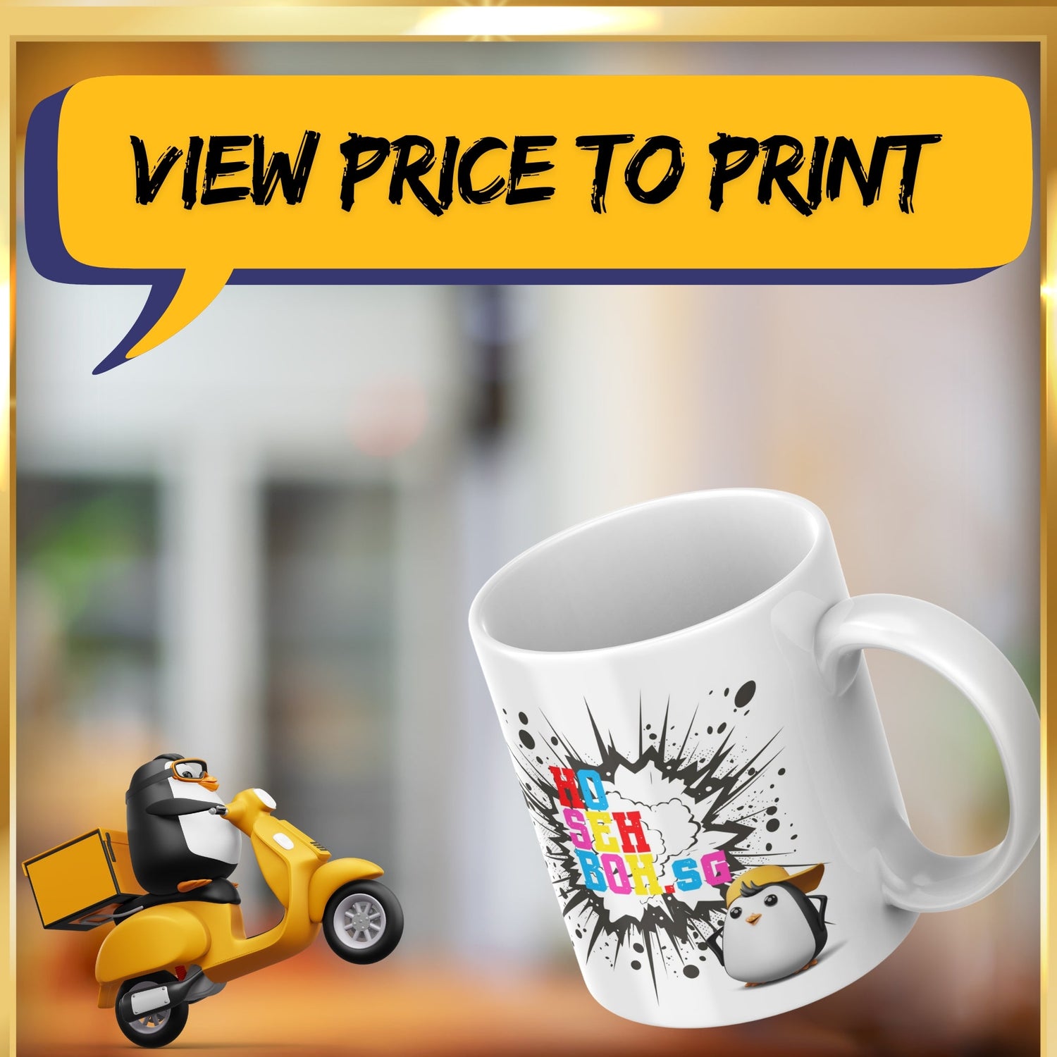 View Price to Print Mugs - HoSehboh.sg