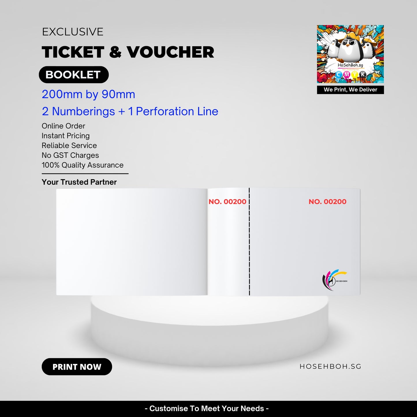 Print Tickets Booklets Events Singapore