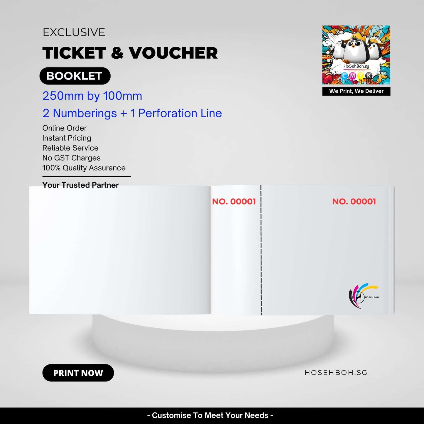 Print Tickets Booklets Events Singapore