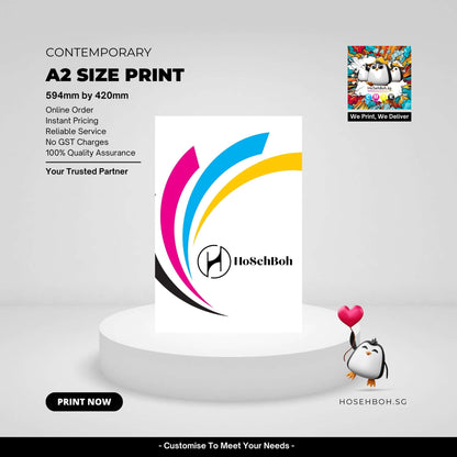 A2 Size Large Format Print Singapore - HoSehBoh.sg