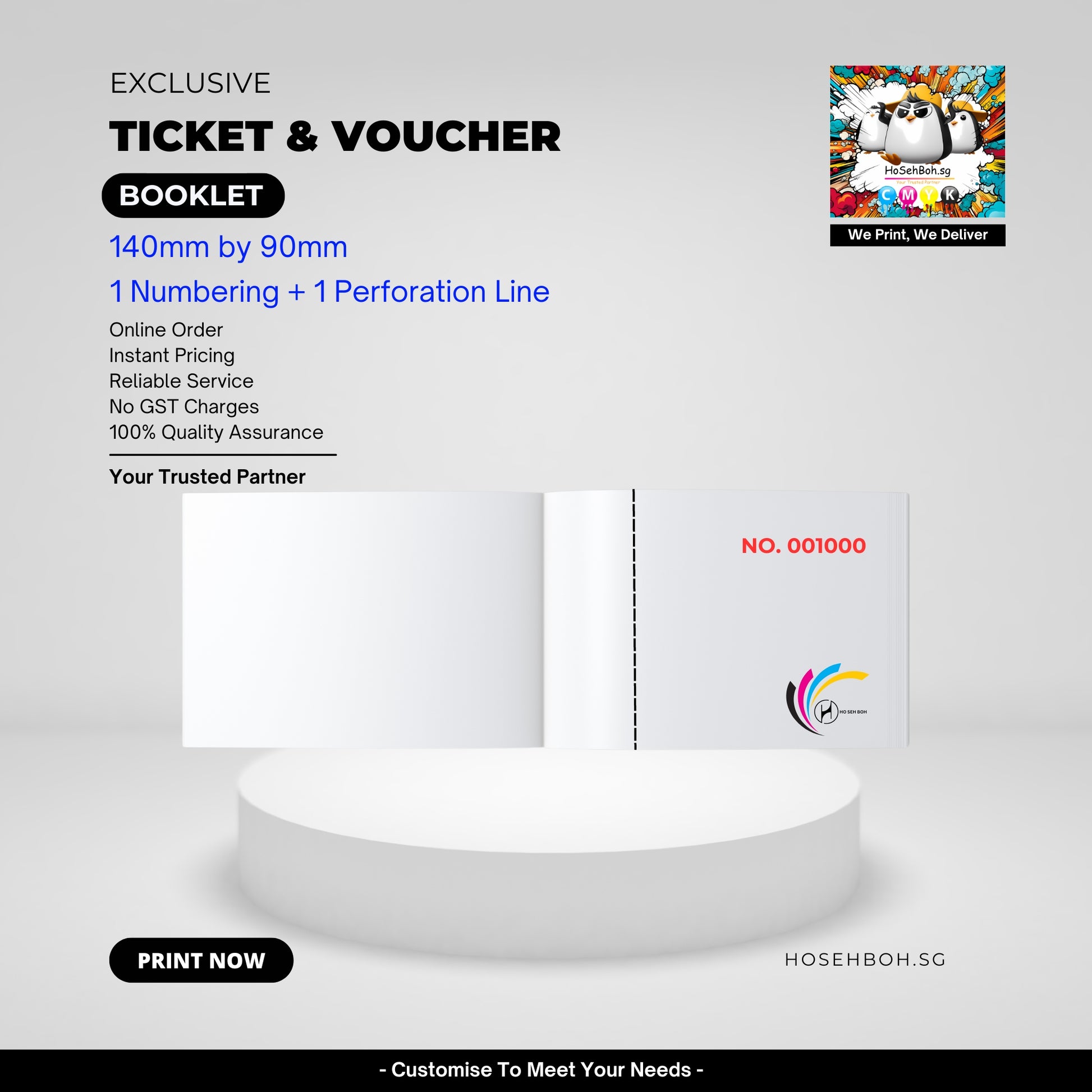 Print Tickets Booklets Events Singapore