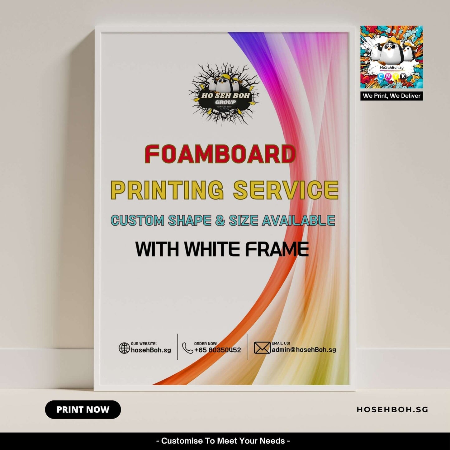 Foamboard Printing