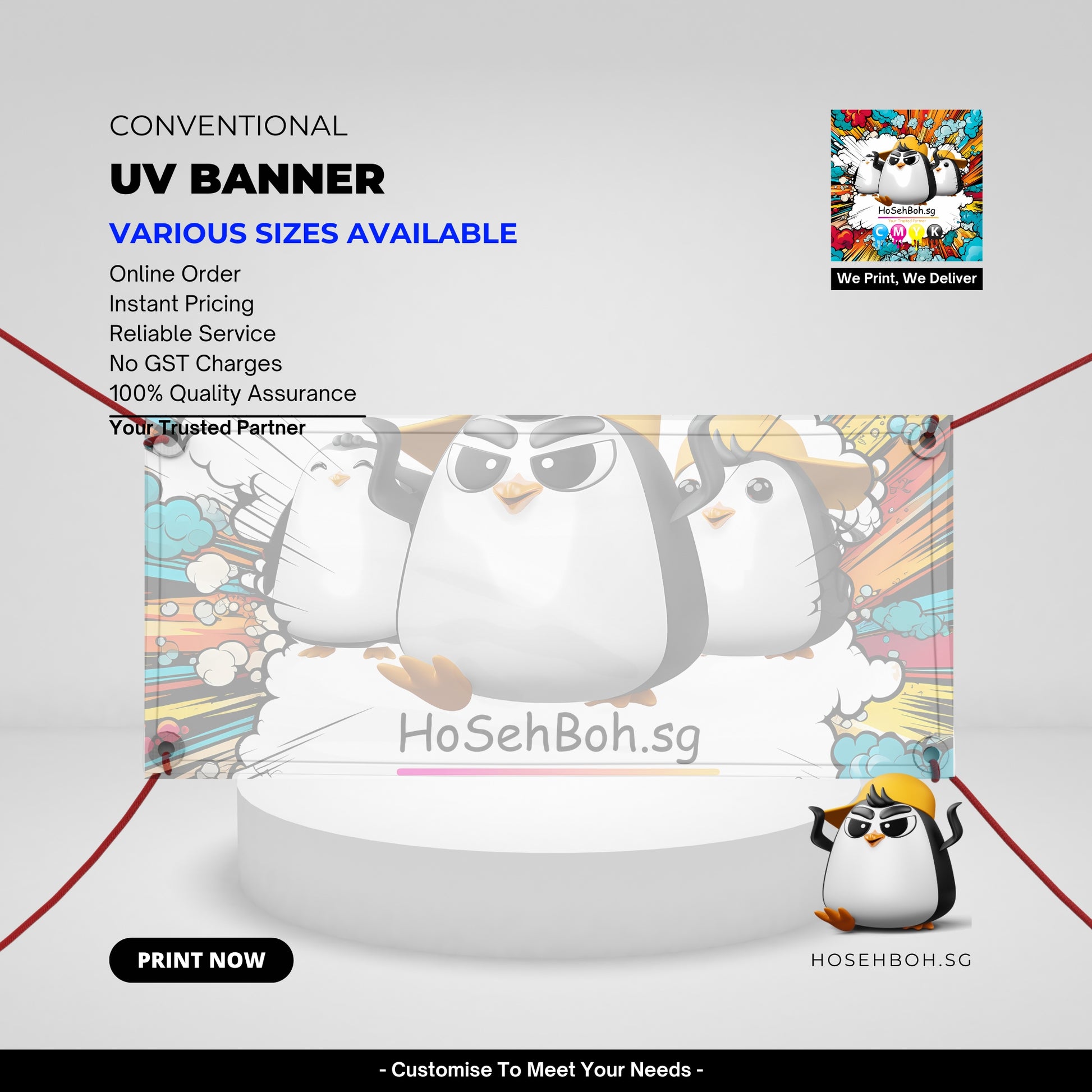 Print UV Banner Display Singapore